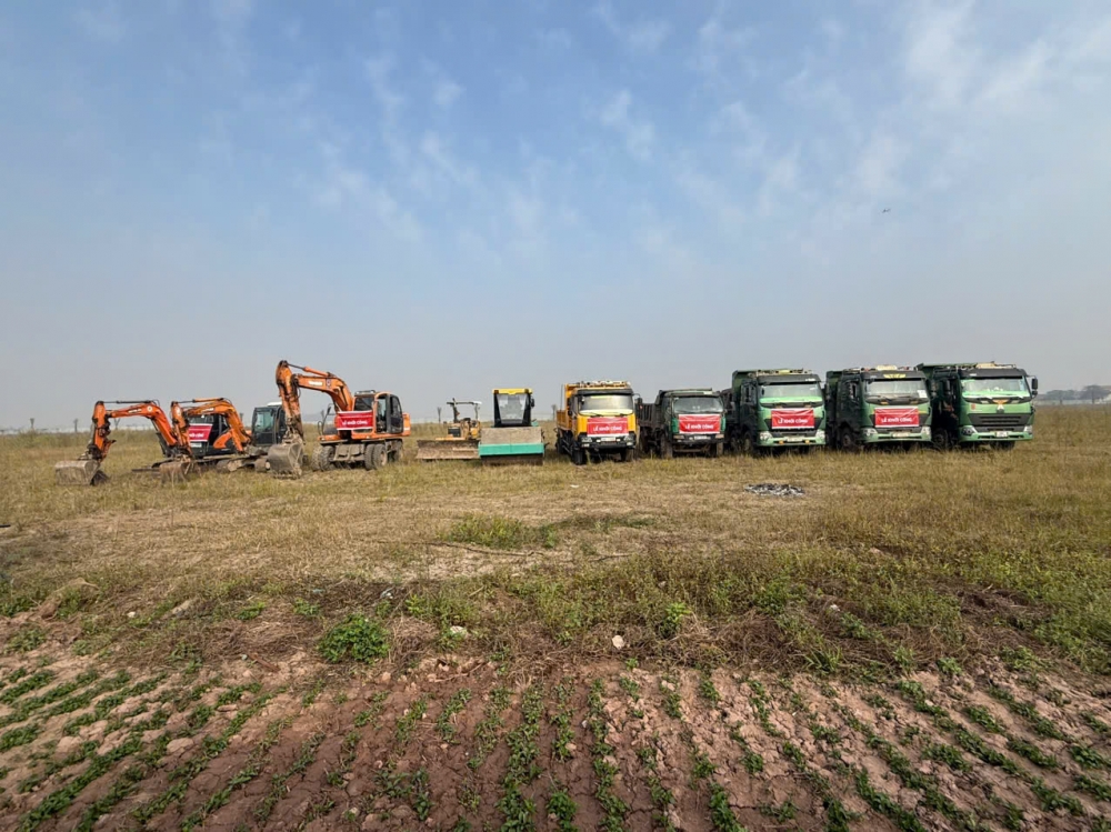 CHÍNH THỨC KHỞI CÔNG DỰ ÁN TỔ HỢP NHÀ MÁY HƯNG YÊN