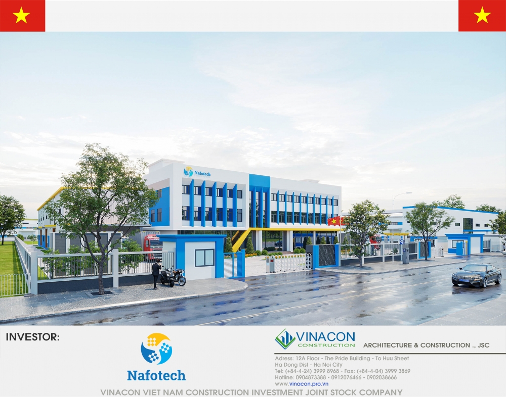 Vinacon trúng thầu dự án nhà máy thực phẩm tại KCN Đồng Văn I