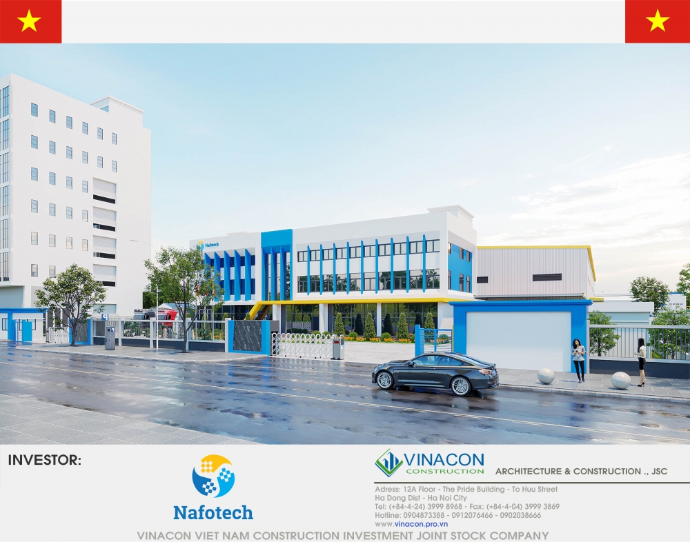 Vinacon trúng thầu dự án nhà máy thực phẩm tại KCN Đồng Văn I